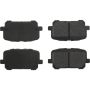 CENTRIC PARTS 104.17660 Posi Quiet Semi-Metallic Brake Pads with Hardware