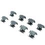 CENTRIC PARTS 104.17740 Posi Quiet Semi-Metallic Brake Pads with Hardware
