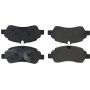 CENTRIC PARTS 104.17750 Posi Quiet Semi-Metallic Brake Pads with Hardware