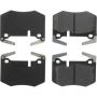 CENTRIC PARTS 104.18070 Posi Quiet Semi-Metallic Brake Pads