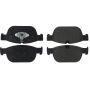 CENTRIC PARTS 104.18650 Posi Quiet Semi-Metallic Brake Pads