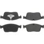 CENTRIC PARTS 104.18660 Posi Quiet Semi-Metallic Brake Pads