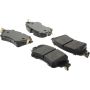 CENTRIC PARTS 104.18980 Posi Quiet Semi-Metallic Brake Pads