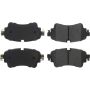 CENTRIC PARTS 104.18980 Posi Quiet Semi-Metallic Brake Pads