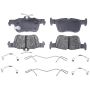 CENTRIC PARTS 104.23840 Posi Quiet Semi-Metallic Brake Pads with Hardware