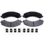 CENTRIC PARTS 104.24050 Posi Quiet Semi-Metallic Brake Pads with Hardware