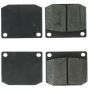 CENTRIC PARTS 105.00020 Posi Quiet Ceramic Brake Pads with Shims