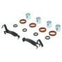 CENTRIC PARTS 105.00520 Posi Quiet Ceramic Brake Pads with Shims and Hardware