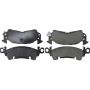 CENTRIC PARTS 105.00520 Posi Quiet Ceramic Brake Pads with Shims and Hardware