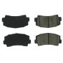 CENTRIC PARTS 105.00760 Posi Quiet Ceramic Brake Pads with Shims