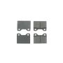 CENTRIC PARTS 105.01080 Posi Quiet Ceramic Brake Pads with Shims