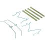 CENTRIC PARTS 105.01370 Posi Quiet Ceramic Brake Pads with Shims and Hardware