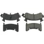 CENTRIC PARTS 105.01540 Posi Quiet Ceramic Brake Pads with Shims and Hardware