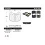 CENTRIC PARTS 105.01740 Posi Quiet Ceramic Brake Pads with Shims