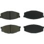 CENTRIC PARTS 105.02070 Posi Quiet Ceramic Brake Pads with Shims and Hardware