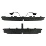 CENTRIC PARTS 105.02150 Posi Quiet Ceramic Brake Pads with Shims and Hardware