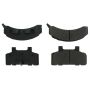 CENTRIC PARTS 105.02150 Posi Quiet Ceramic Brake Pads with Shims and Hardware