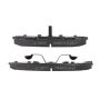 CENTRIC PARTS 105.02151 Posi Quiet Ceramic Brake Pads with Shims and Hardware