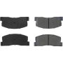 CENTRIC PARTS 105.02230 Posi Quiet Ceramic Brake Pads with Shims and Hardware