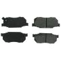CENTRIC PARTS 105.02560 Posi Quiet Ceramic Brake Pads with Shims
