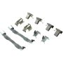 CENTRIC PARTS 105.02630 Posi Quiet Ceramic Brake Pads with Shims and Hardware