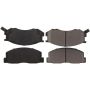 CENTRIC PARTS 105.02630 Posi Quiet Ceramic Brake Pads with Shims and Hardware