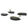 CENTRIC PARTS 105.02720 Posi Quiet Ceramic Brake Pads with Shims and Hardware