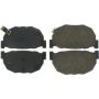 CENTRIC PARTS 105.02721 Posi Quiet Ceramic Brake Pads with Shims and Hardware