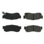 CENTRIC PARTS 105.02750 Posi Quiet Ceramic Brake Pads with Shims