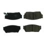 CENTRIC PARTS 105.02760 Posi Quiet Ceramic Brake Pads with Shims