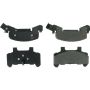 CENTRIC PARTS 105.02890 Posi Quiet Ceramic Brake Pads with Shims