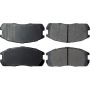 CENTRIC PARTS 105.02990 Posi Quiet Ceramic Brake Pads with Shims and Hardware