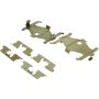 CENTRIC PARTS 105.03230 Posi Quiet Ceramic Brake Pads with Shims and Hardware