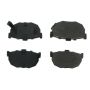 CENTRIC PARTS 105.03230 Posi Quiet Ceramic Brake Pads with Shims and Hardware