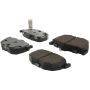 CENTRIC PARTS 105.03231 Posi Quiet Ceramic Brake Pads with Shims and Hardware