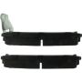 CENTRIC PARTS 105.03250 Posi Quiet Ceramic Brake Pads with Shims and Hardware