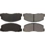 CENTRIC PARTS 105.03280 Posi Quiet Ceramic Brake Pads with Shims