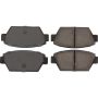 CENTRIC PARTS 105.03290 Posi Quiet Ceramic Brake Pads with Shims and Hardware