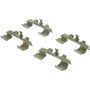 CENTRIC PARTS 105.03330 Posi Quiet Ceramic Brake Pads with Shims and Hardware