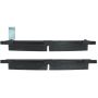 CENTRIC PARTS 105.03330 Posi Quiet Ceramic Brake Pads with Shims and Hardware