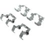 CENTRIC PARTS 105.03340 Posi Quiet Ceramic Brake Pads with Shims and Hardware