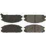 CENTRIC PARTS 105.03340 Posi Quiet Ceramic Brake Pads with Shims and Hardware