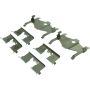 CENTRIC PARTS 105.03420 Posi Quiet Ceramic Brake Pads with Shims and Hardware