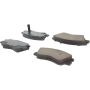 CENTRIC PARTS 105.03490 Posi Quiet Ceramic Brake Pads with Shims and Hardware