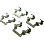 CENTRIC PARTS 105.03490 Posi Quiet Ceramic Brake Pads with Shims and Hardware