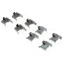 CENTRIC PARTS 105.03520 Posi Quiet Ceramic Brake Pads with Shims and Hardware