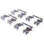 CENTRIC PARTS 105.03730 Posi Quiet Ceramic Brake Pads with Shims and Hardware