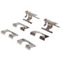 CENTRIC PARTS 105.03741 Posi Quiet Ceramic Brake Pads with Shims and Hardware