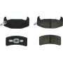 CENTRIC PARTS 105.03770 Posi Quiet Ceramic Brake Pads with Shims and Hardware