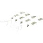 CENTRIC PARTS 105.03890 Posi Quiet Ceramic Brake Pads with Shims and Hardware